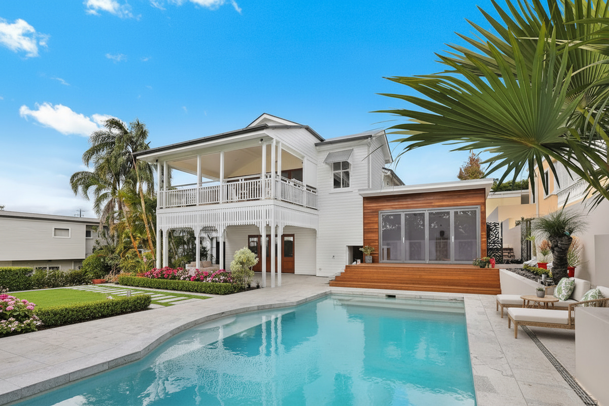 Außenbereich aufwerten — Nachher